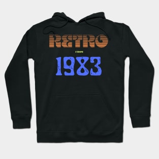 Retro Birthyear T-Shirt 1983 Hoodie